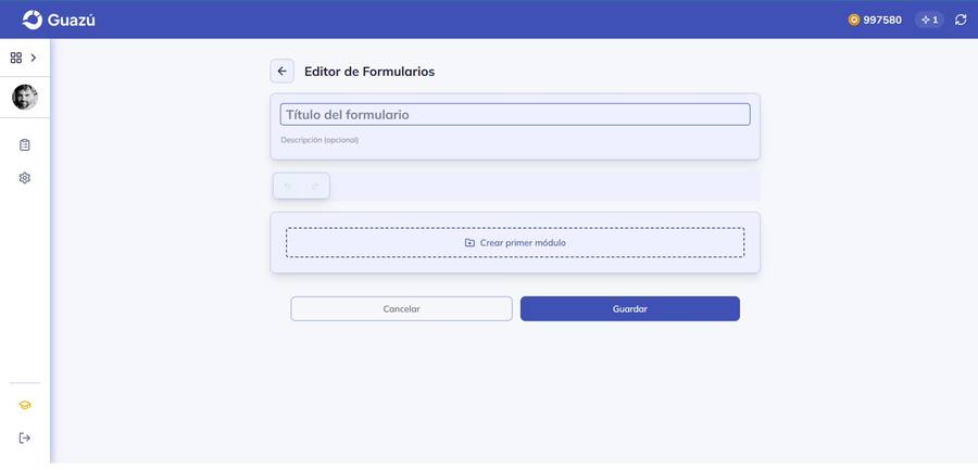 Editor de formularios